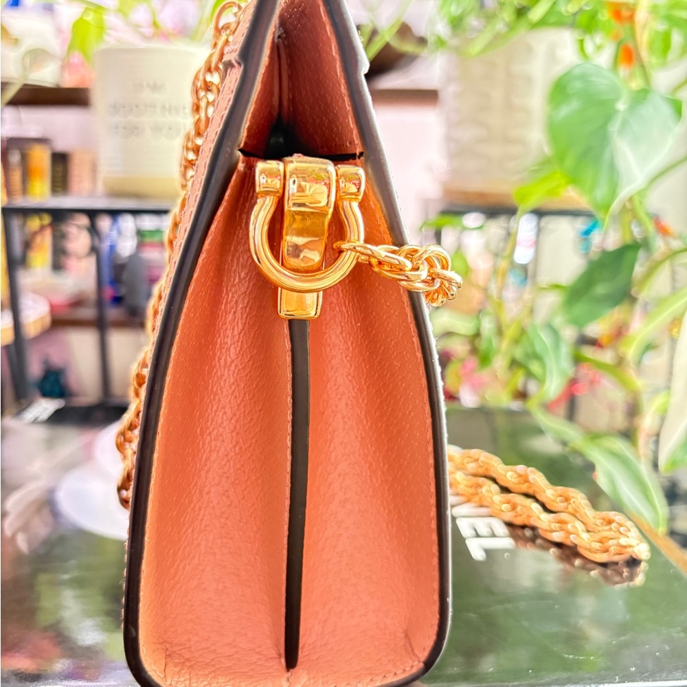 Gucci Ophidia Blush Pink GG Logo Chain Strap Shoulder Bag - Picture 2 of 8